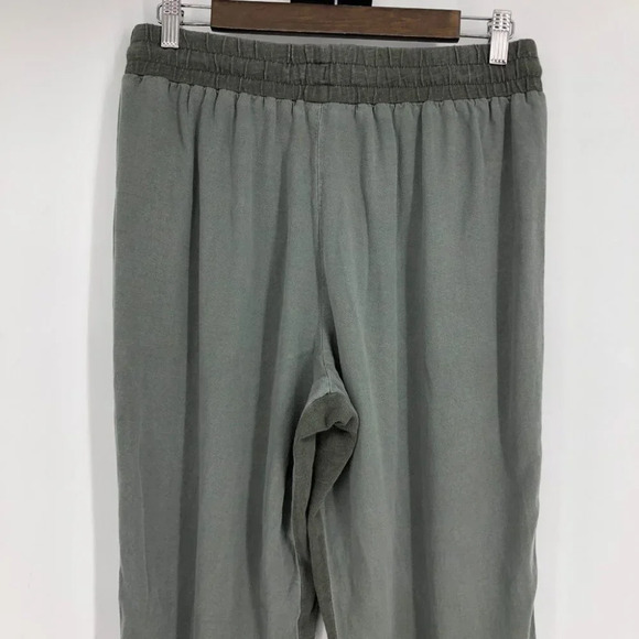 Splendid Like New Olive Green Jesse Eco Denim Drawstring Boardwalk Joggers L - Picture 7 of 16